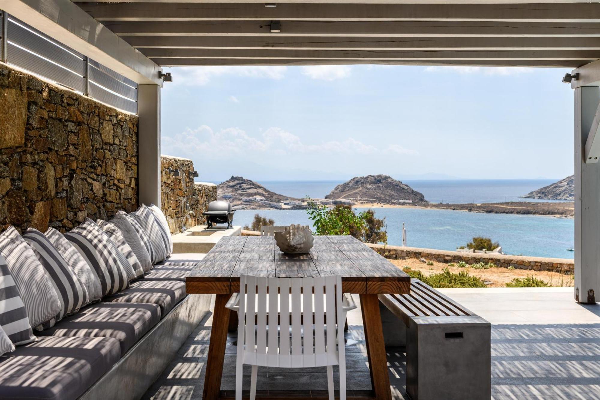 Villa Angelika/Pink Pelikan By The Beach Mykonos Town Exterior photo