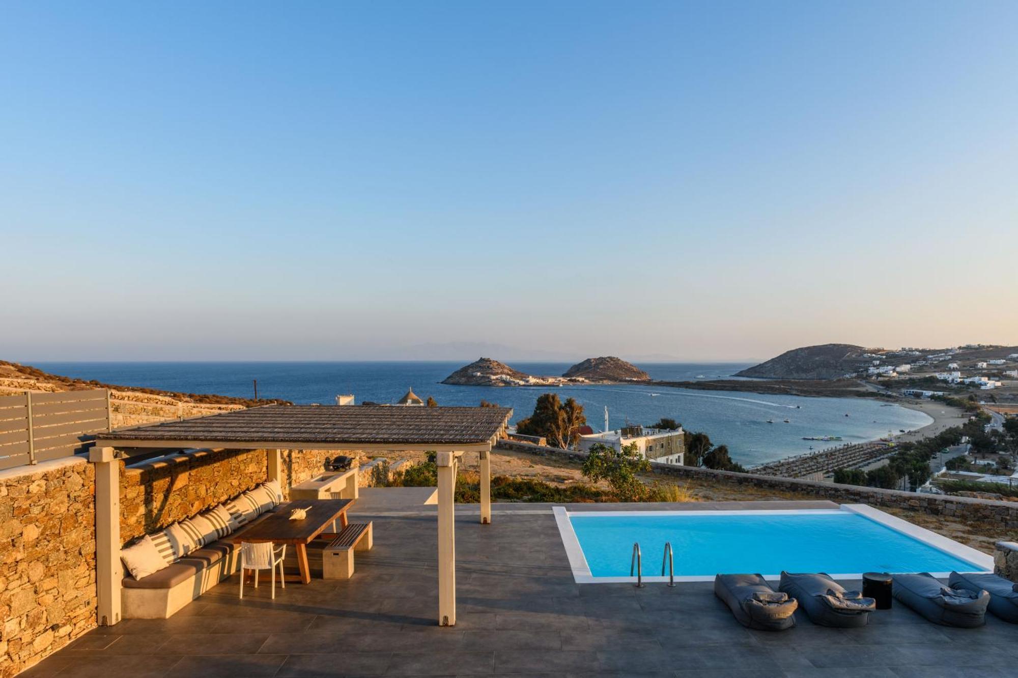 Villa Angelika/Pink Pelikan By The Beach Mykonos Town Exterior photo