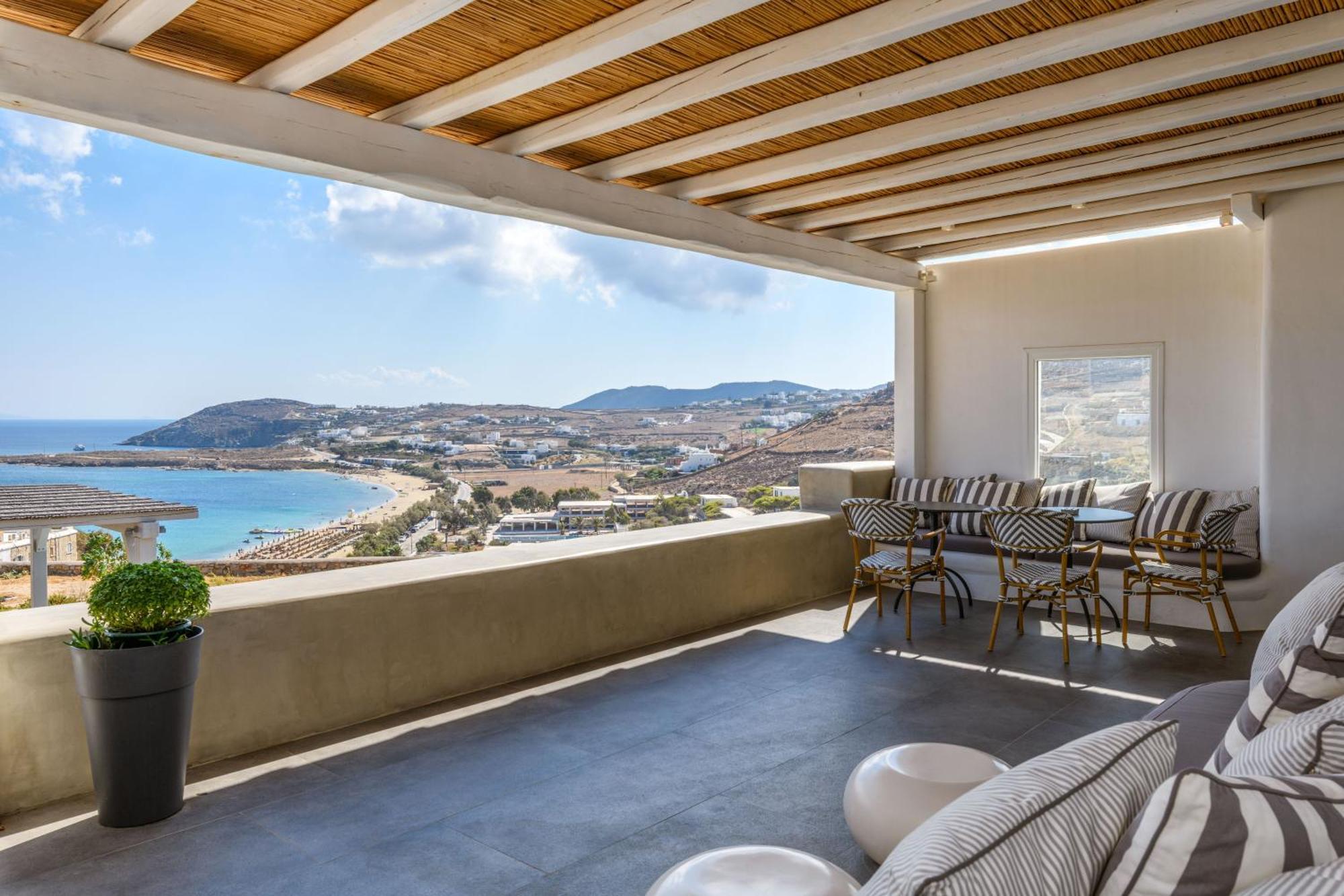 Villa Angelika/Pink Pelikan By The Beach Mykonos Town Exterior photo